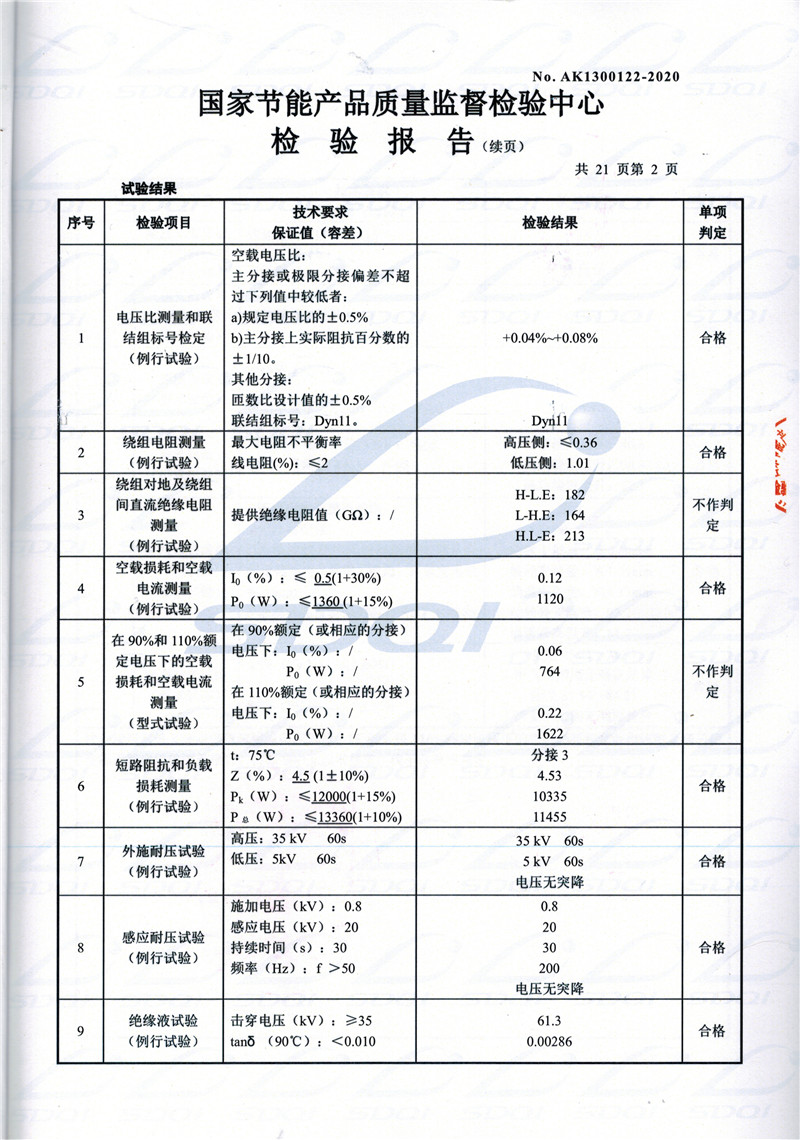 高低压试验报告-S11-1250嘉祥嘉祥嘉祥油浸式变压器-2.jpg